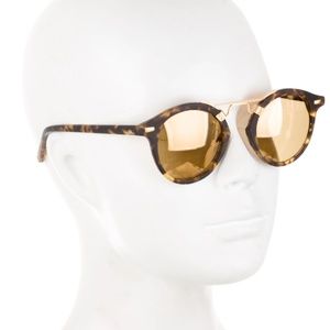 Krewe St. Louis Yellow reflector sunglasses